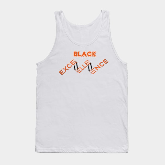 black excellence Tank Top by HTTC